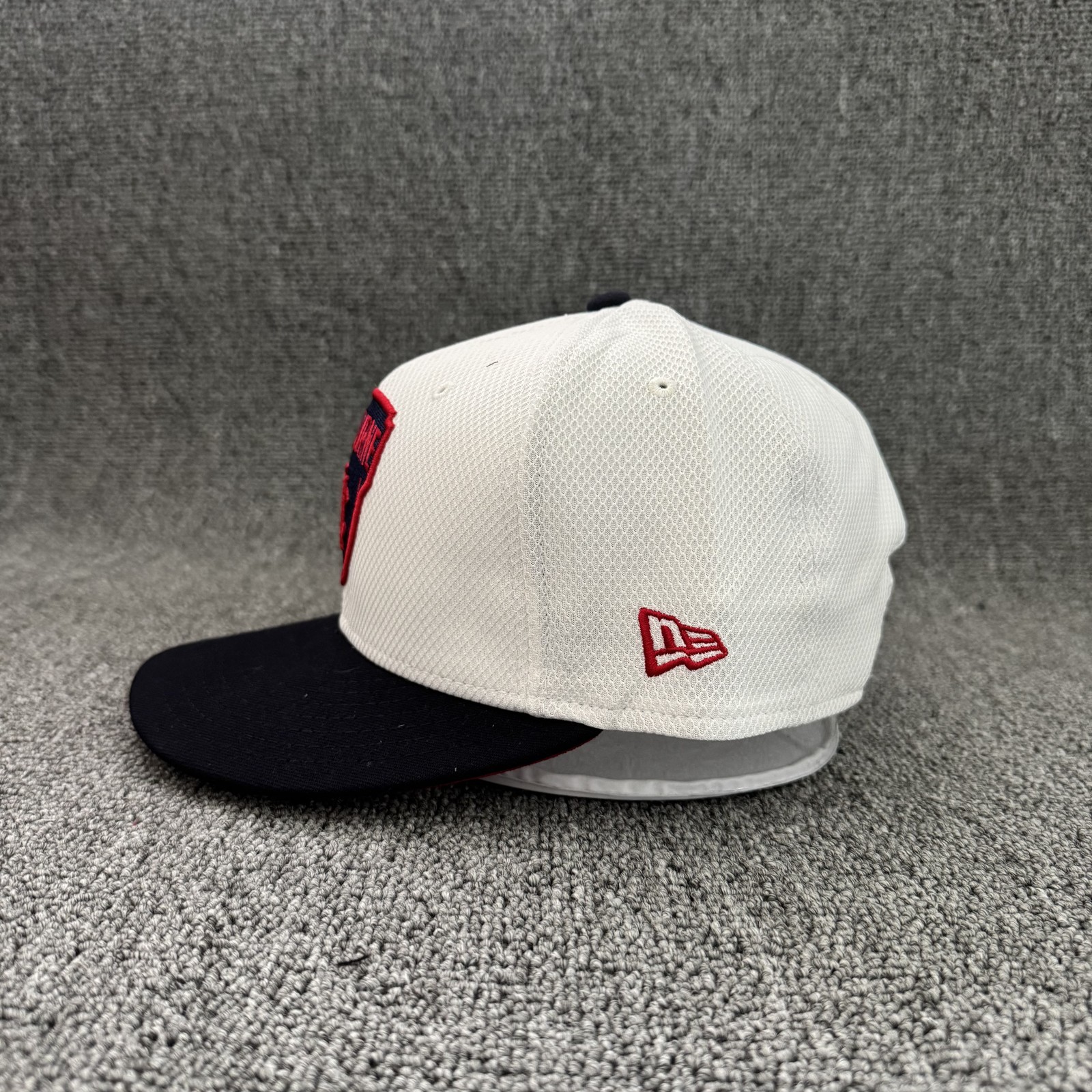 New Era Melbourne Demons 9FIFTY Snapback White Navy AFL Hat OS