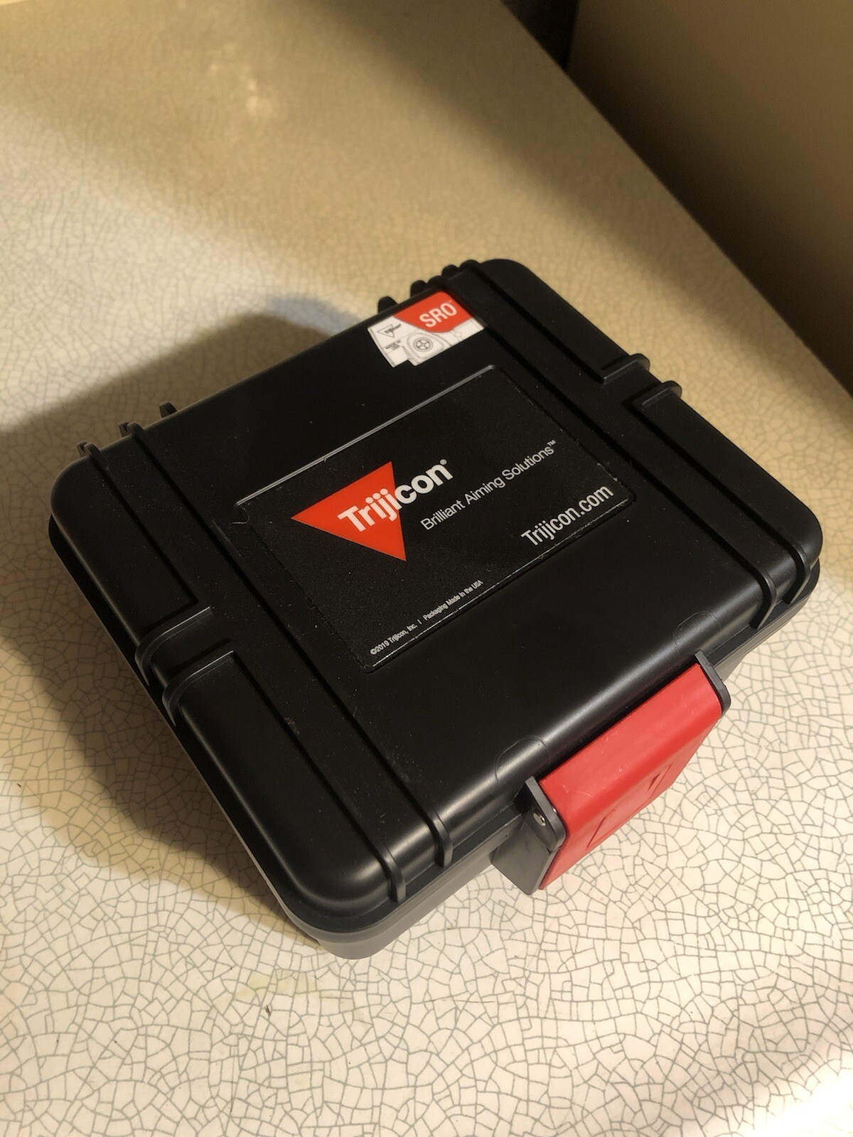 Trijicon SRO Sight EMPTY BOX Hard Case W/ Foam