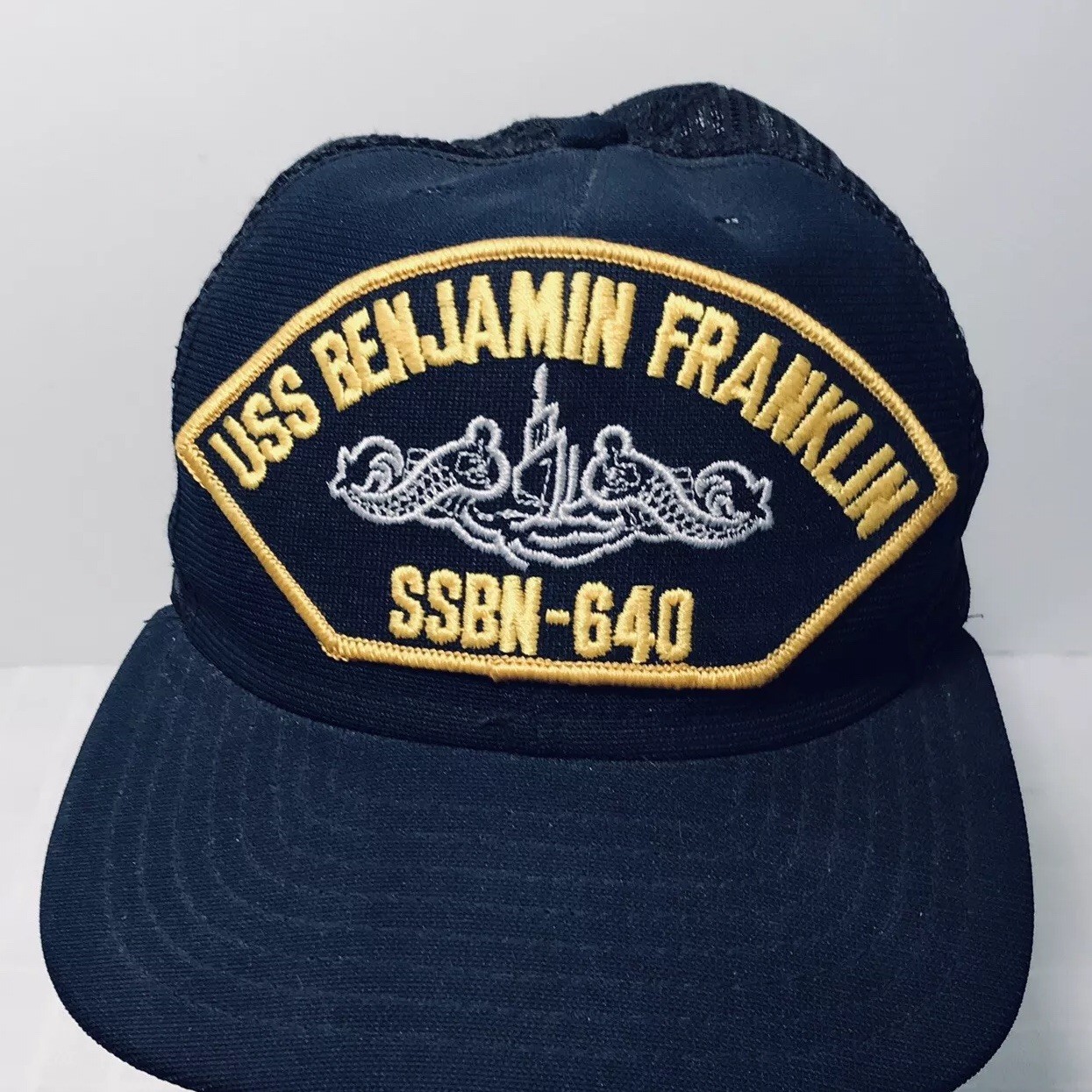 USS Benjamin Franklin SSBN-640 Hat Cap Snapback