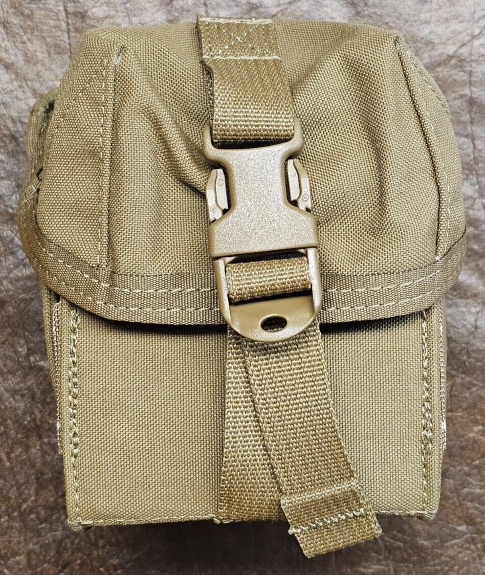 FirstSpear 40mm grenade 4 Pack 6/12 Coyote brown pocket pouch 40 mm HE Rounds