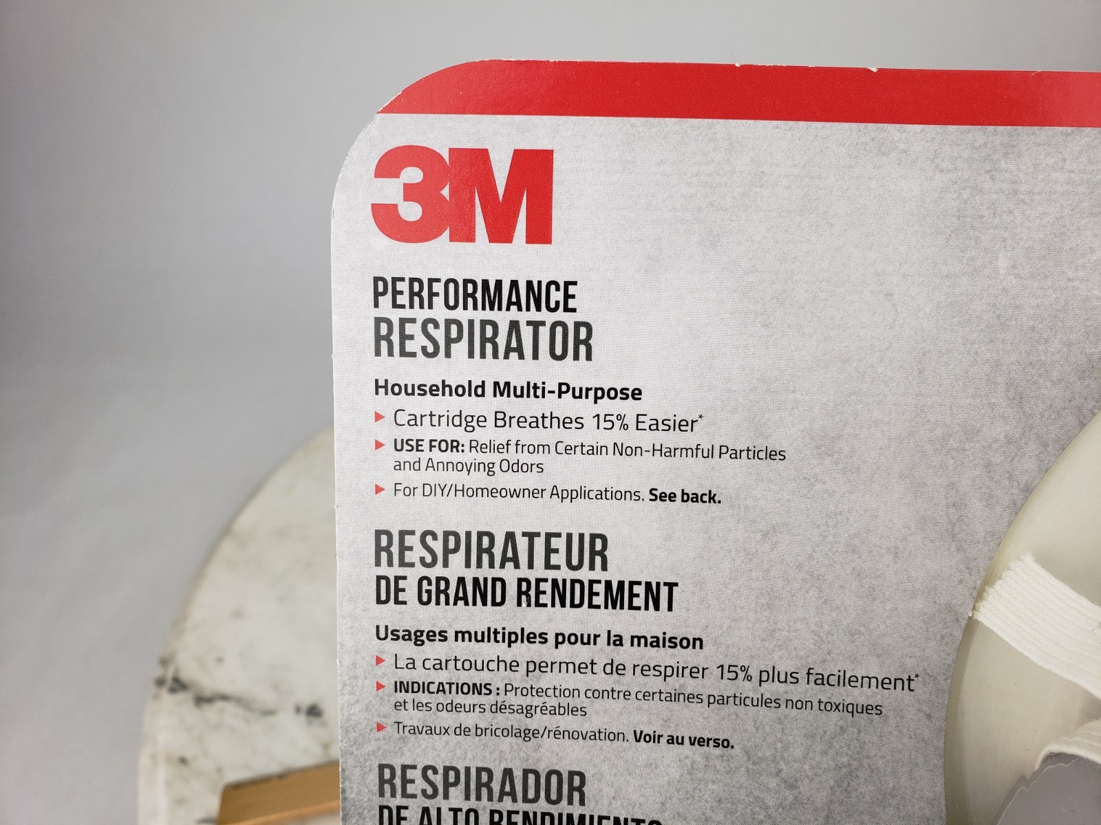 3M P100/OV Performance Multi-Purpose Reusable Respirator #65021 Medium Filter