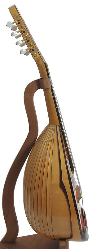Japan Suzuki Hand Made bowlback Mandolin M80 solid Spruce top Maple OJMN438