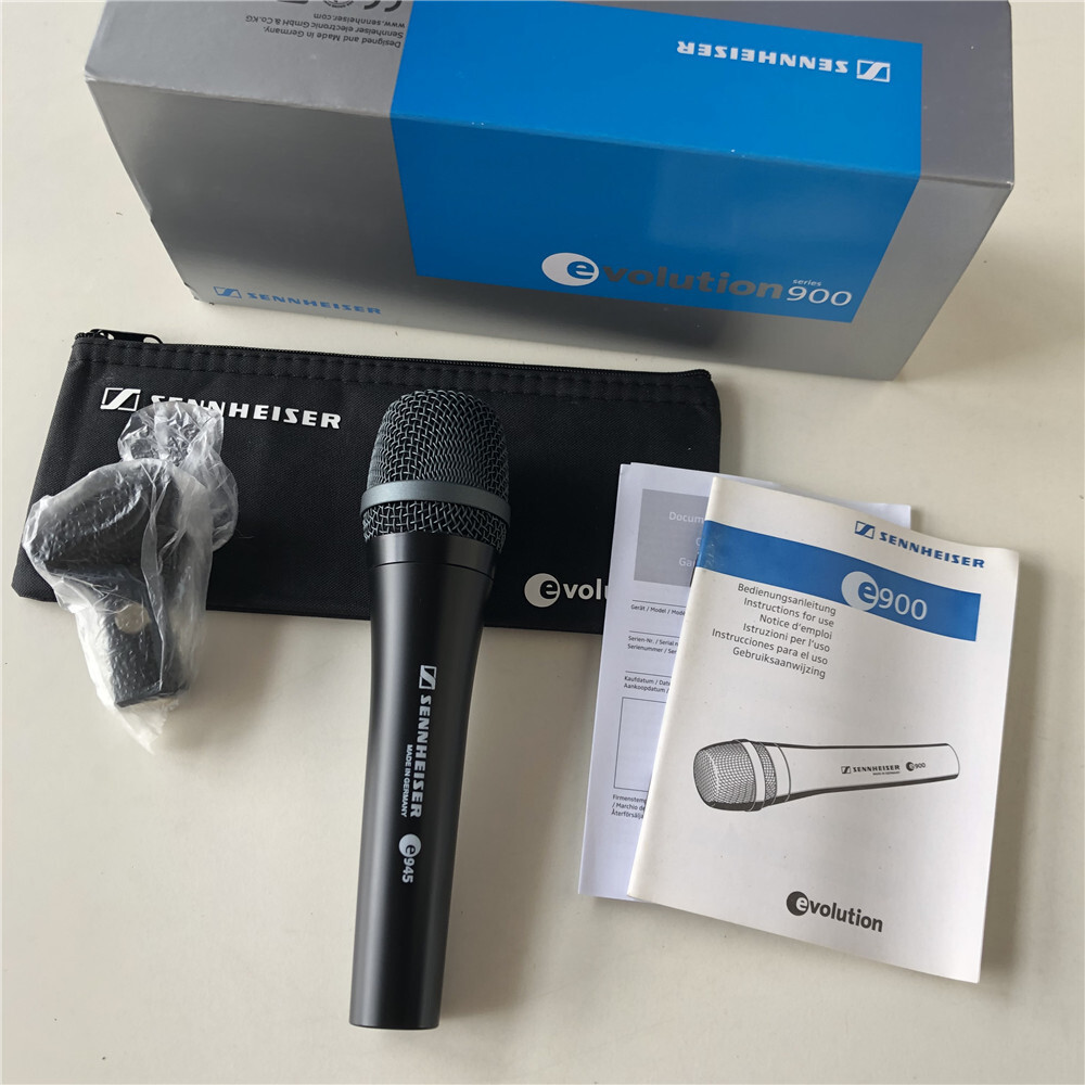 Used e945 Wired Super Cardioid Dynamic Handheld Microphone -Early Box Version