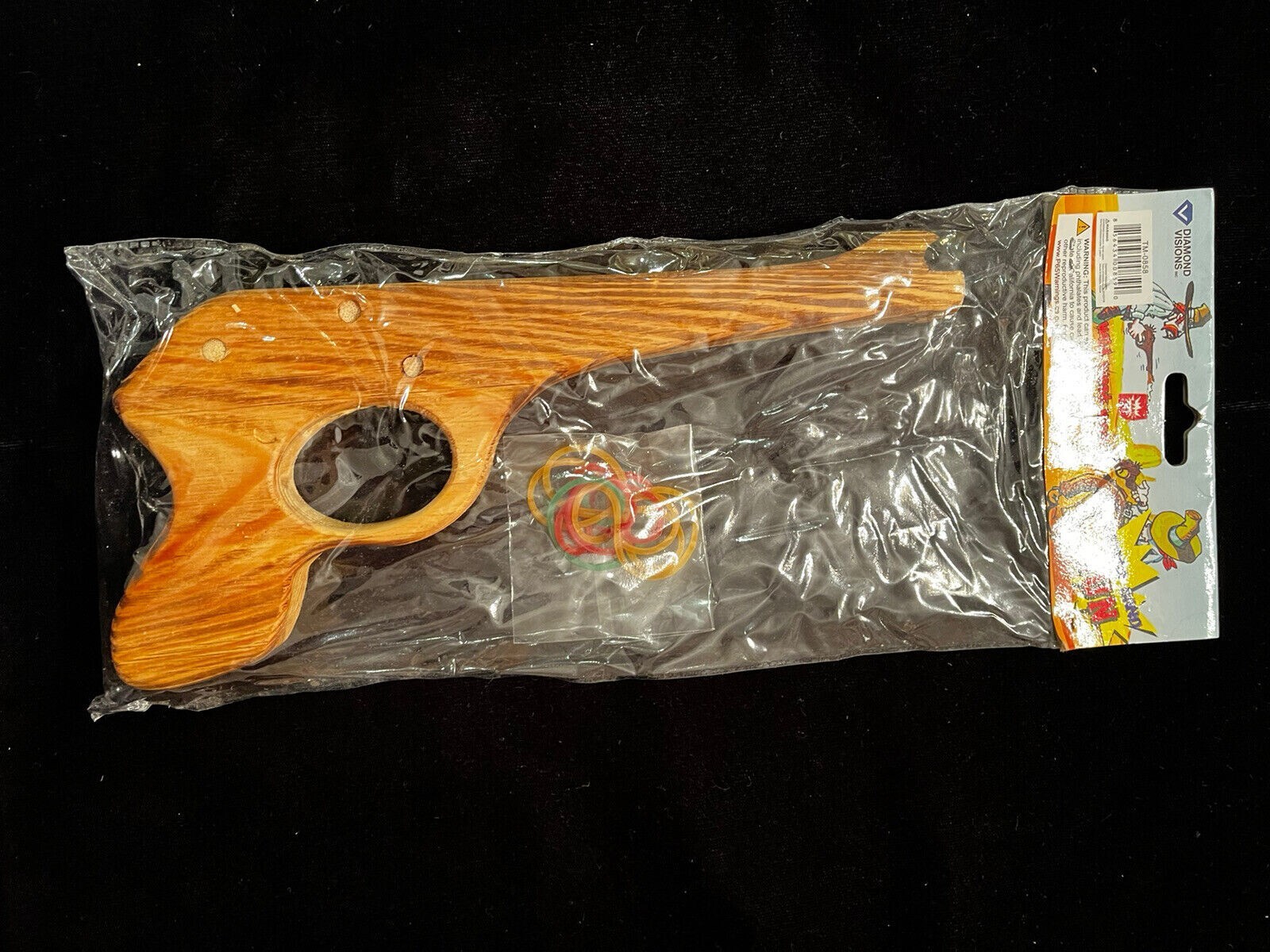Diamond Visions Wood Rubber Band Gun