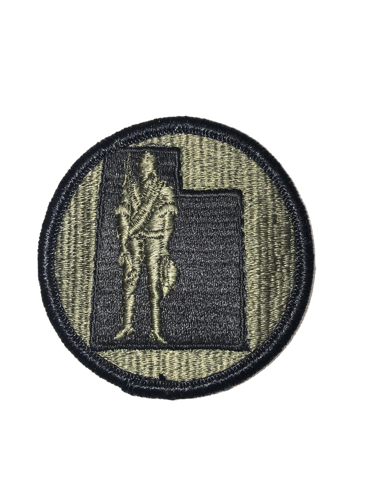 Utah National Guard Subdued U.S. Army Shoulder Patch Insignia
