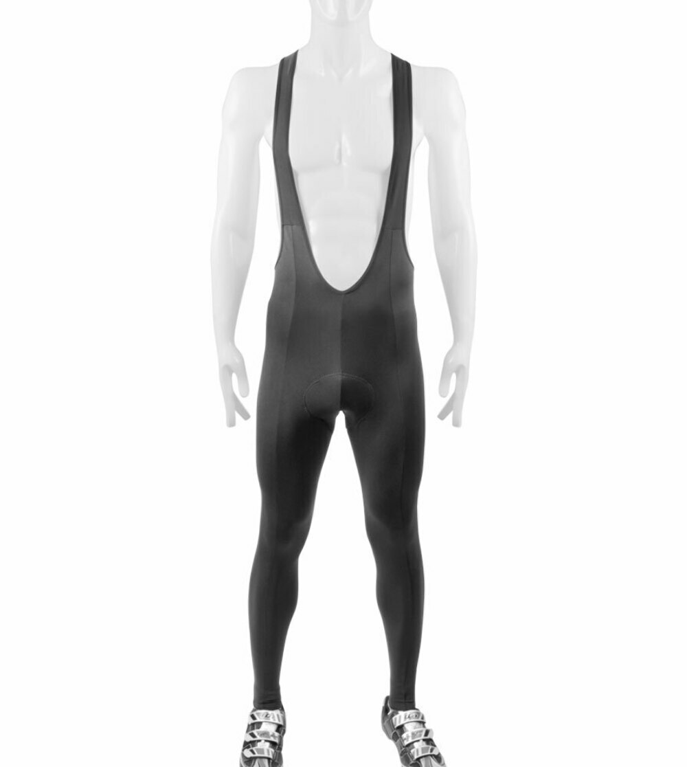 Men's USA Classic Fleece Bib-Tights | Black Cold Weather Unpadded Bibs