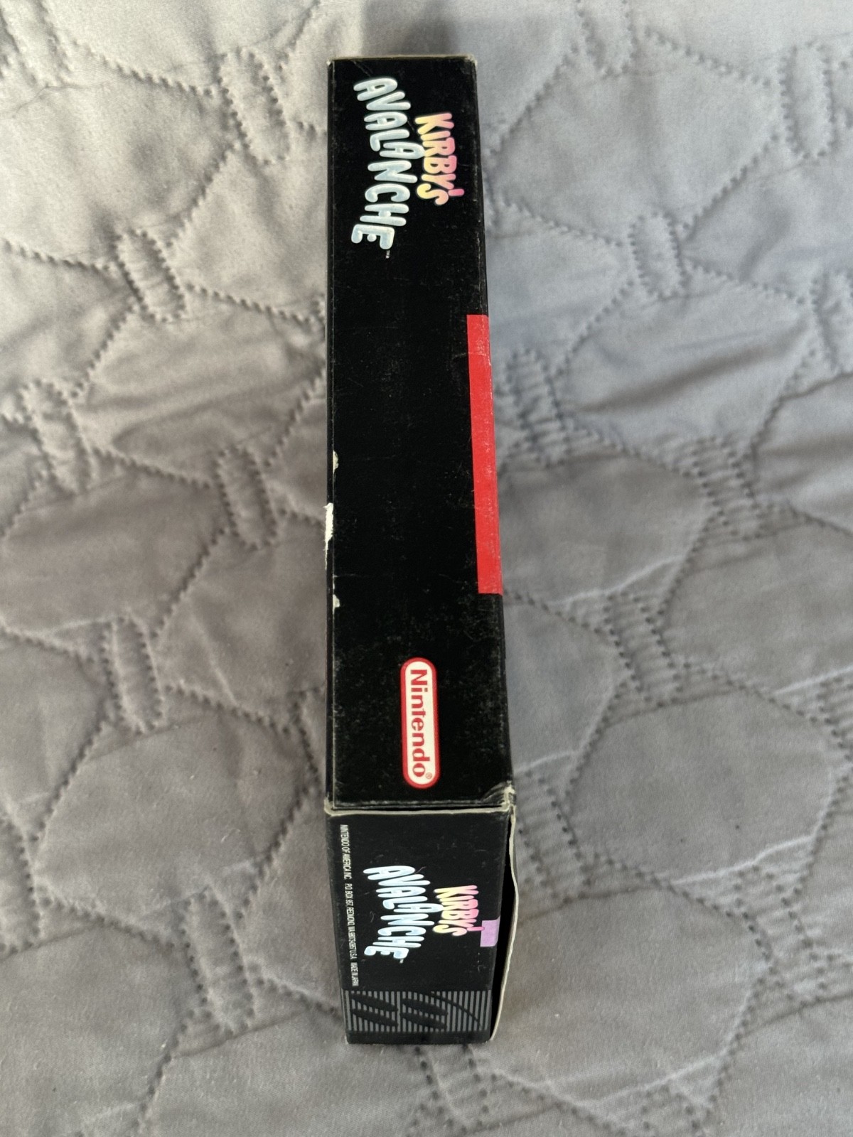 Kirby's Avalanche * Snes Box Only * Super Nintendo Original box