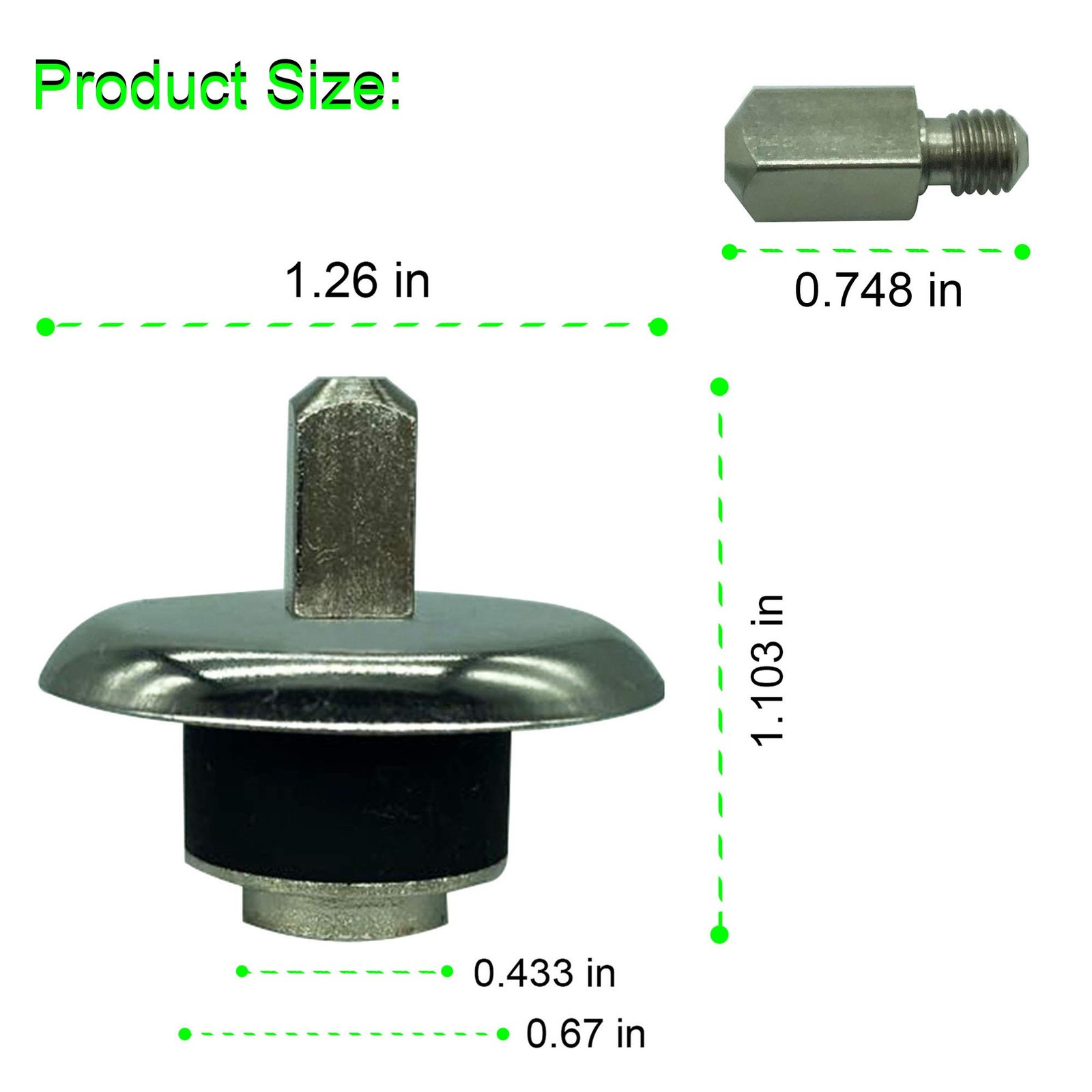 Blender Coupling Stud Slinger Pin Kit Replacement for Oster Osterizer Blender...