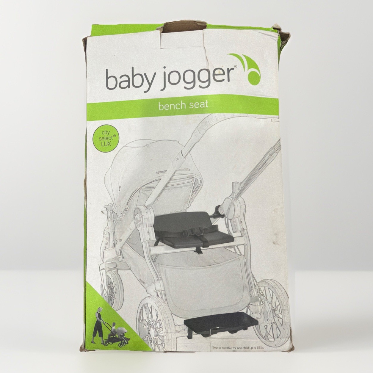Baby Jogger City Select Lux Bench Seat and Foot Rest NEW! NOS!