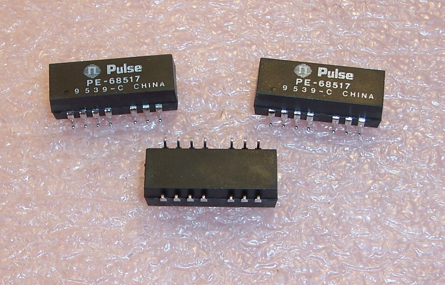 QTY (20)  PE68517 PULSE ENGINEERING SMD 10/100 BASE-T TELECOM TRANSFORMER NOS