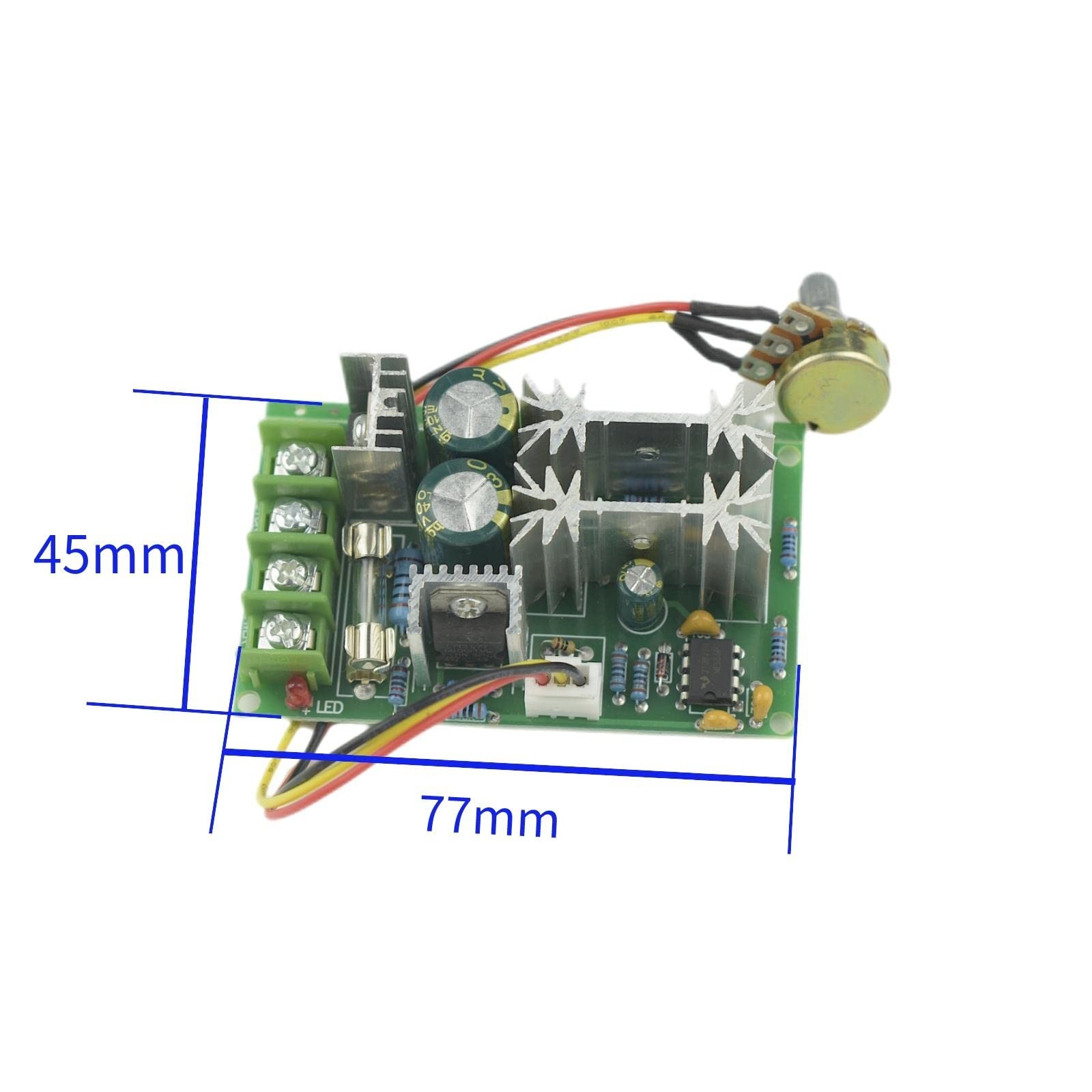 895 DC Motor 12V 6000RPM 24V 12000RPM High Speed M10-5 Rod Set Controller