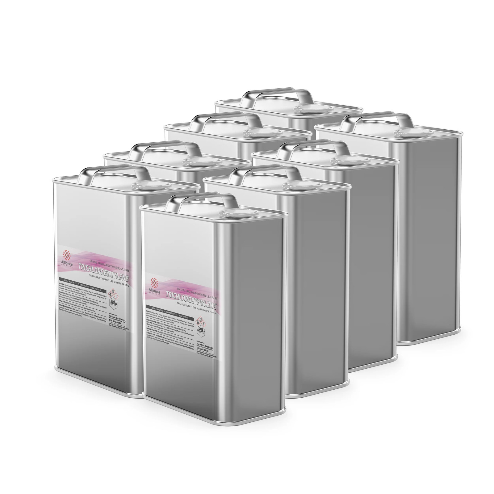 Trichloroethylene (TCE) Technical Grade - 8 Quart Cans