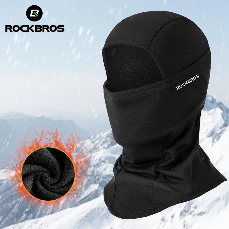 Rockbros Full Face Mask Warm Winter Scarf Balaclava Helmet Liner Fishing Skiing
