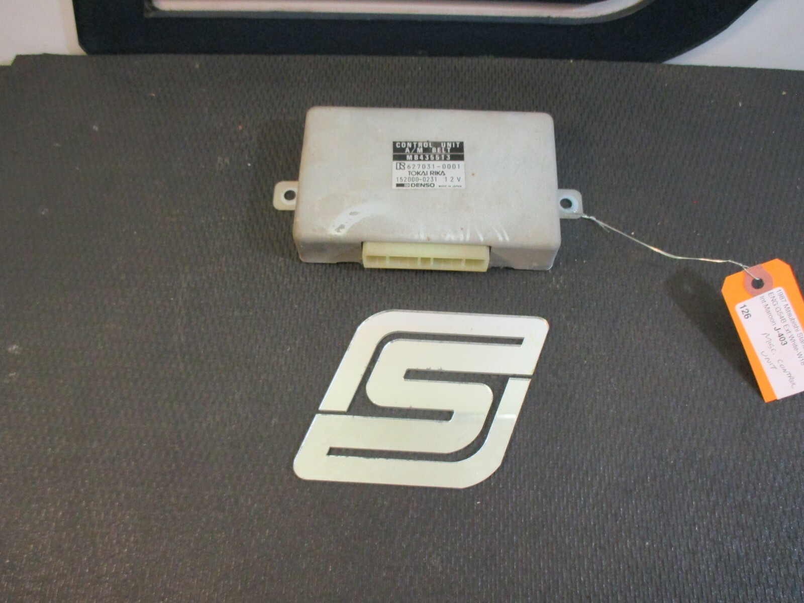 1987 Mitsubishi Starion ESi-R Auto Seatbelt Seat Belt Control Unit Module