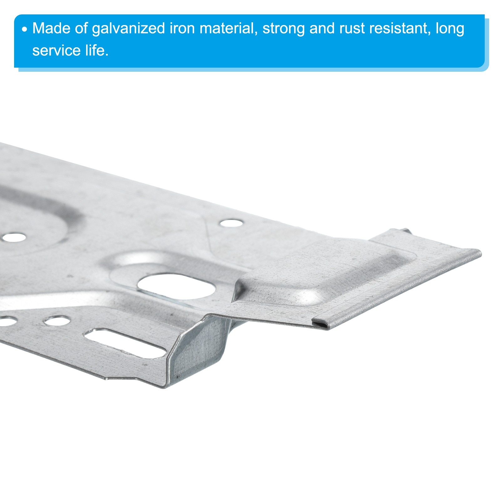 Air Conditioner Wall Mount Bracket 1 Pair Indoor Internal Unit Hanging Plate