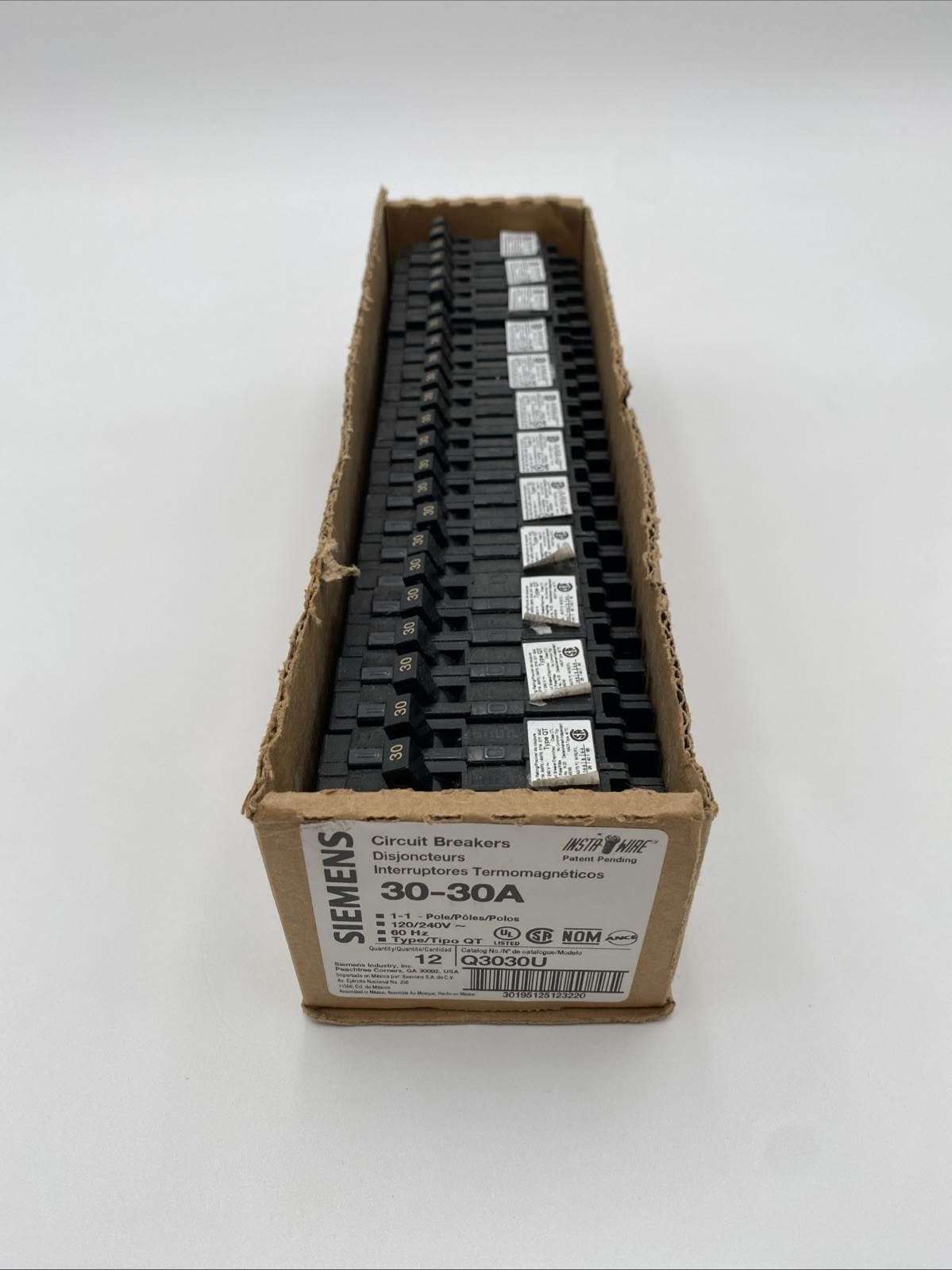 SIEMENS Q3030 N 30A 120/240V 1P NEW Box of 12