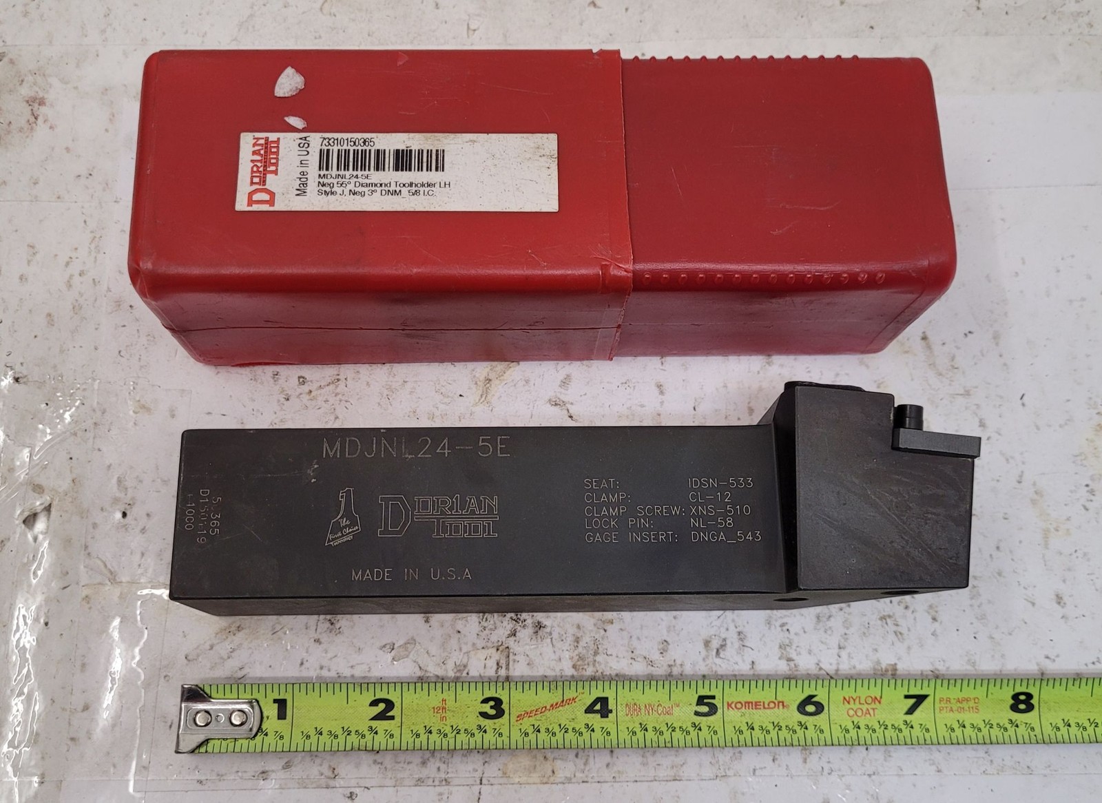 Dorian Tool MDJNL24-5E Turning Tool Holder