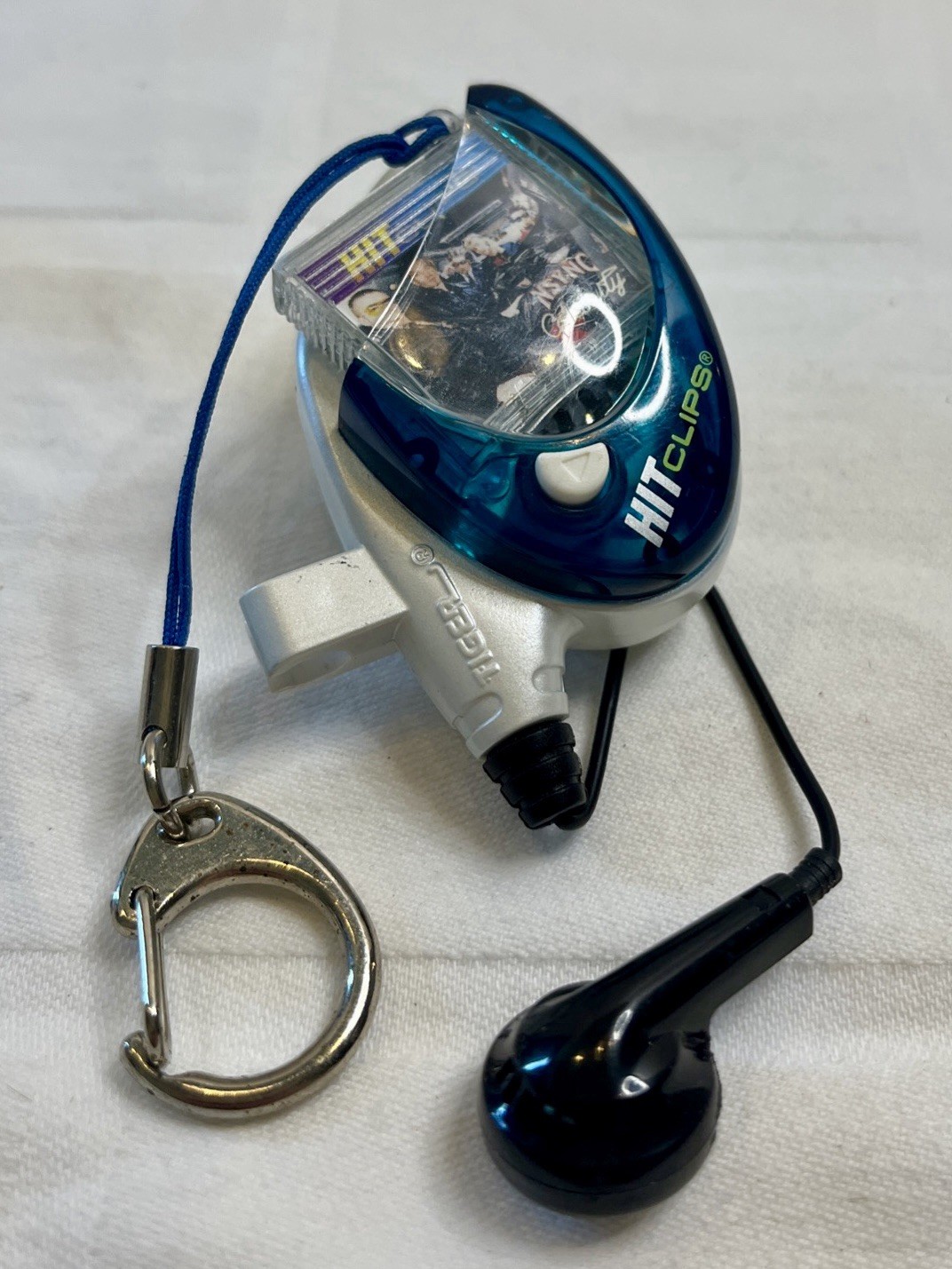 Tiger Electronics Hit Clips Music Player with Cartridge Tested Works Vintage 90s