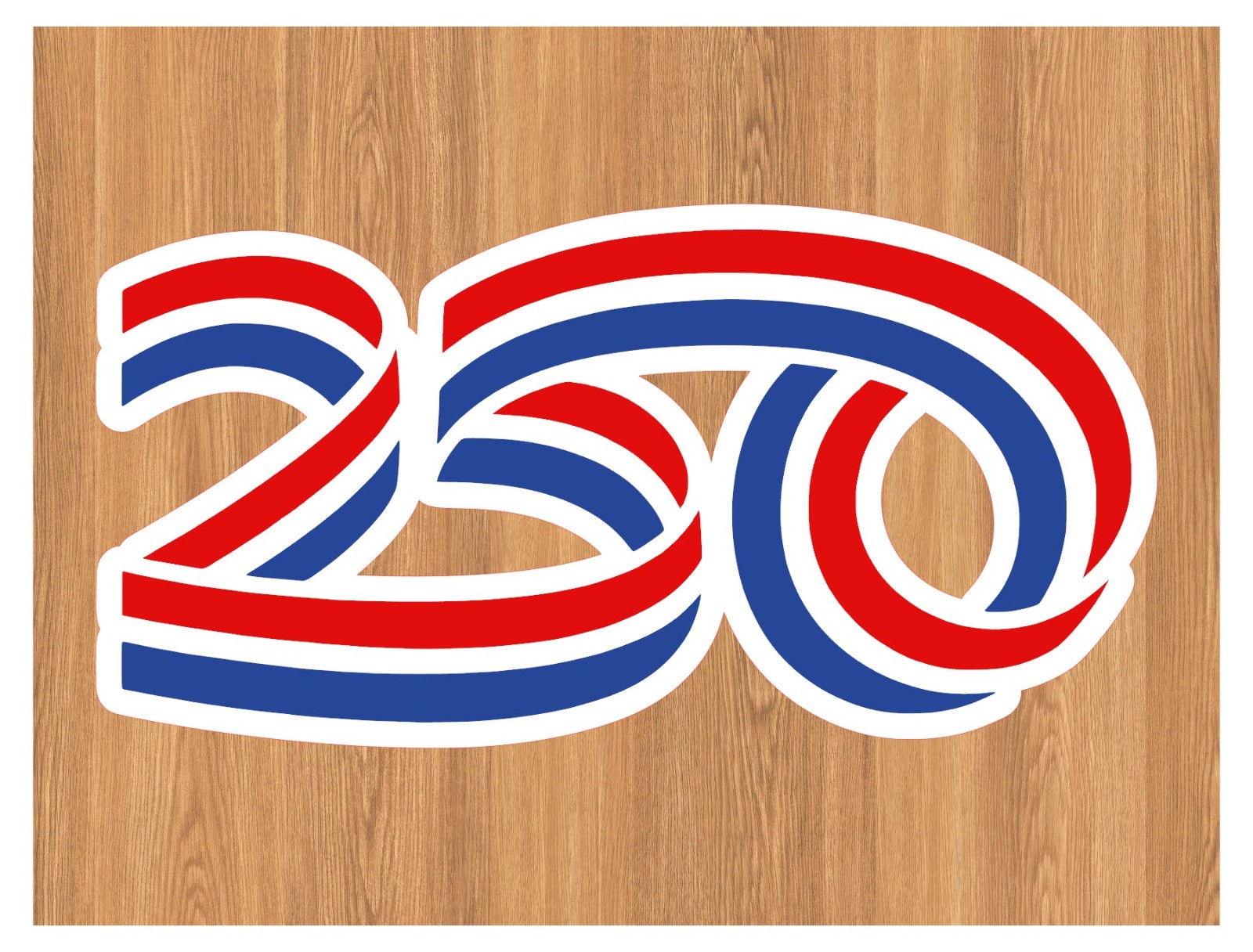 America 250th Anniversary All Weather Vinyl Sticker/Decal USA
