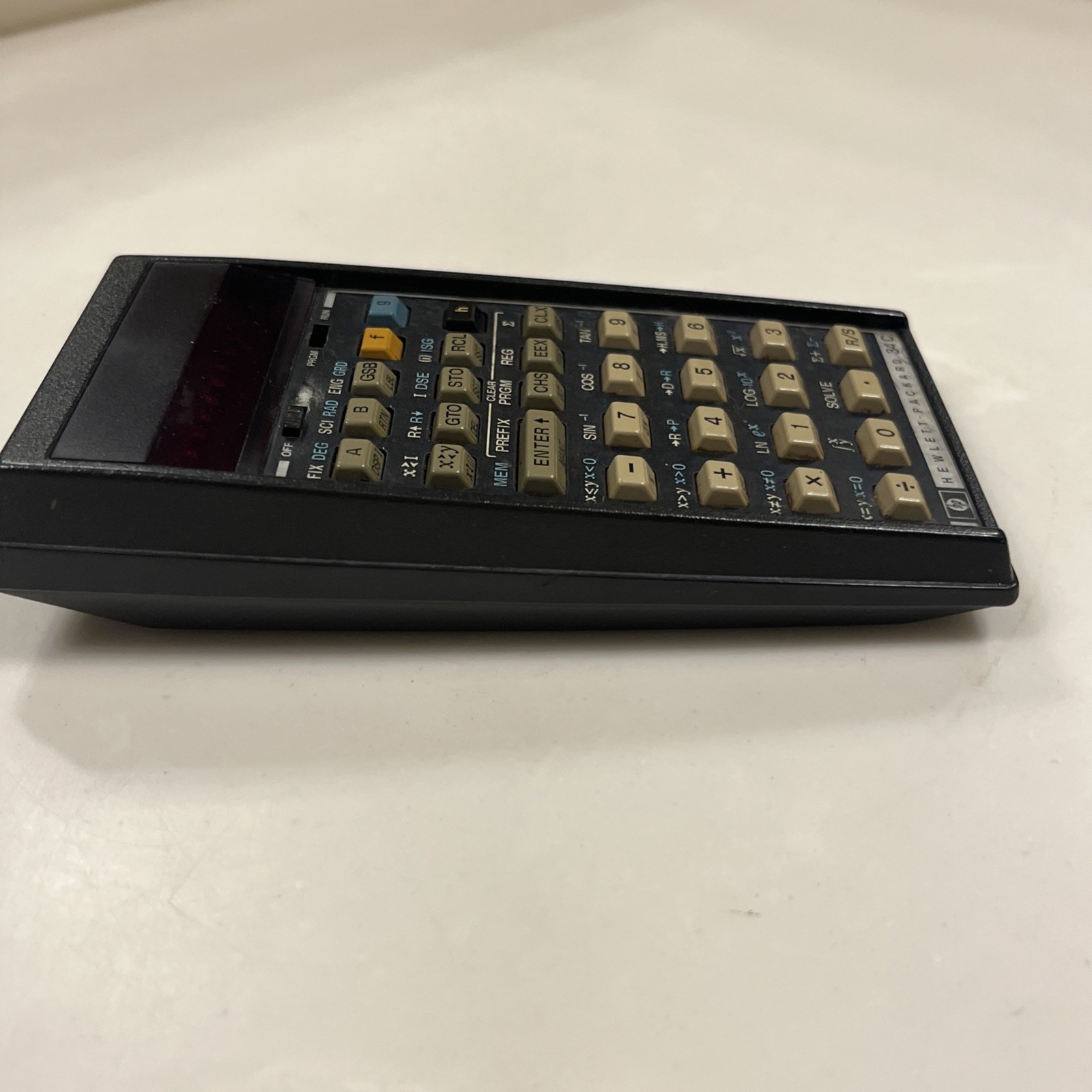 Hewlett-Packard HP-34C Programmable Calculator READ