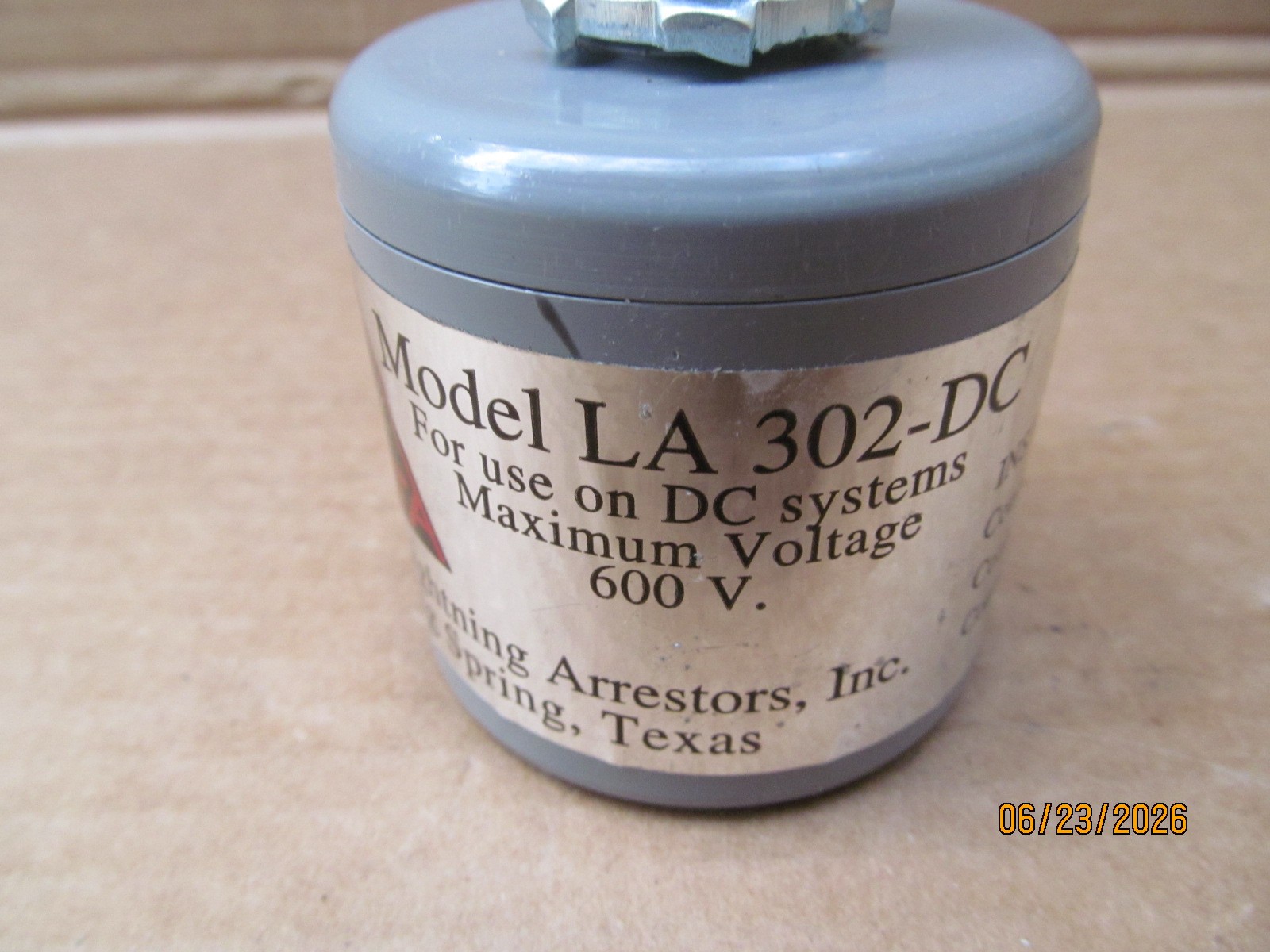 Delta Solar/wind Lightning arrestor LA-302-DC max 600V 3-wire