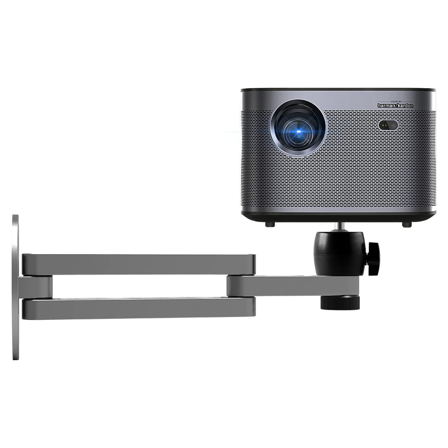 Foldable Projector Wall Mount Universal Adjustable Ceiling Wall Projector Mou...