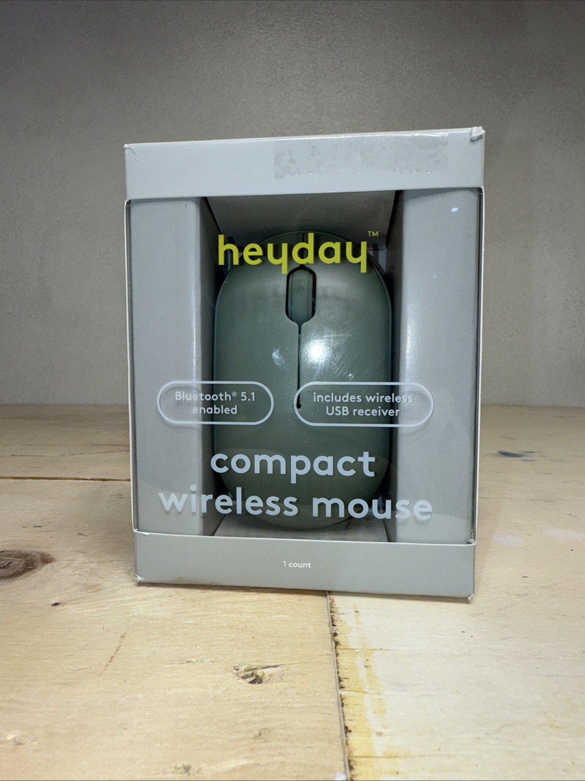 Heyday Compact Wireless Mouse Bluetooth enabled - ( NEW )