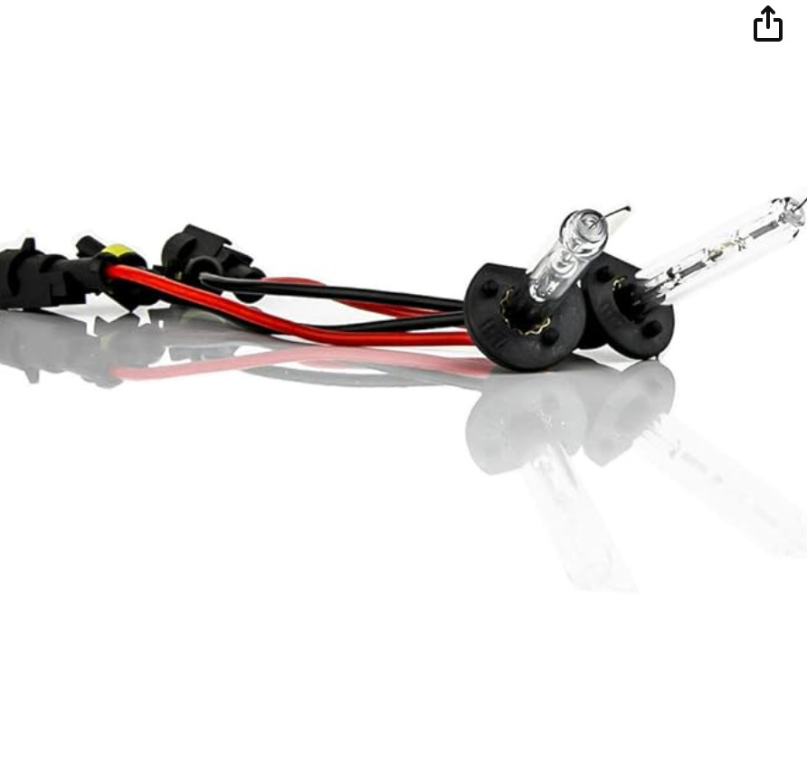 XENTEC H1 6000K HID Xenon Bulb x 1 pair (Ultra White)