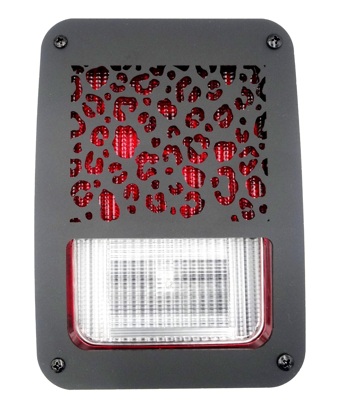Leopard print Tail light covers / fits 07-18 jeep Wrangler / JK