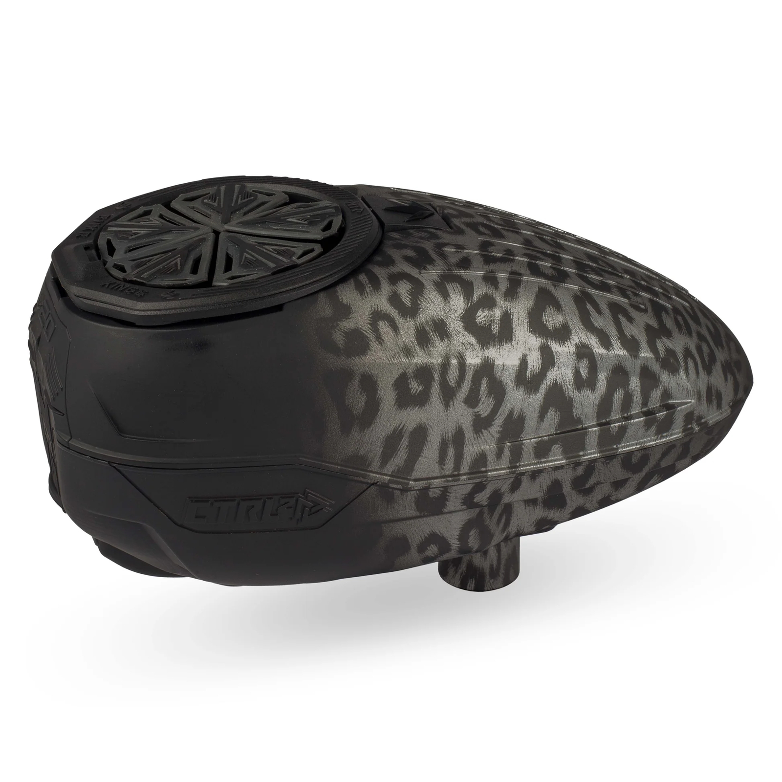 Bunkerkings CTRL2 Paintball Loader – Black Leopard | Pro Electronic Hopper
