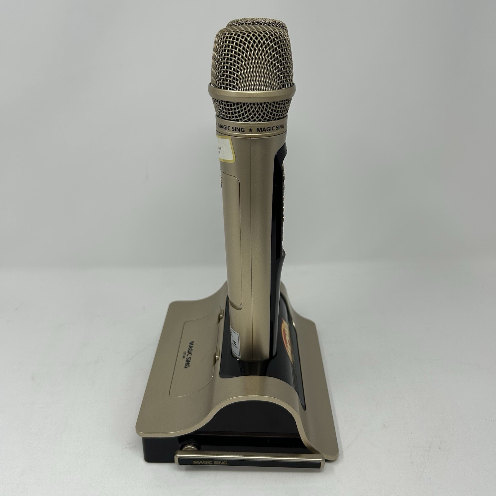 🔴 Magic Sing ET18K Karaoke Portable w/ 2 Microphone Case Cables Install CD