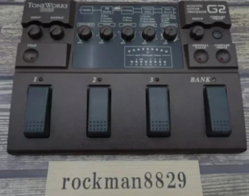 KORG TONEWORKS G2 Acoustic Guitar Processor Multi Effect Pedal from japan