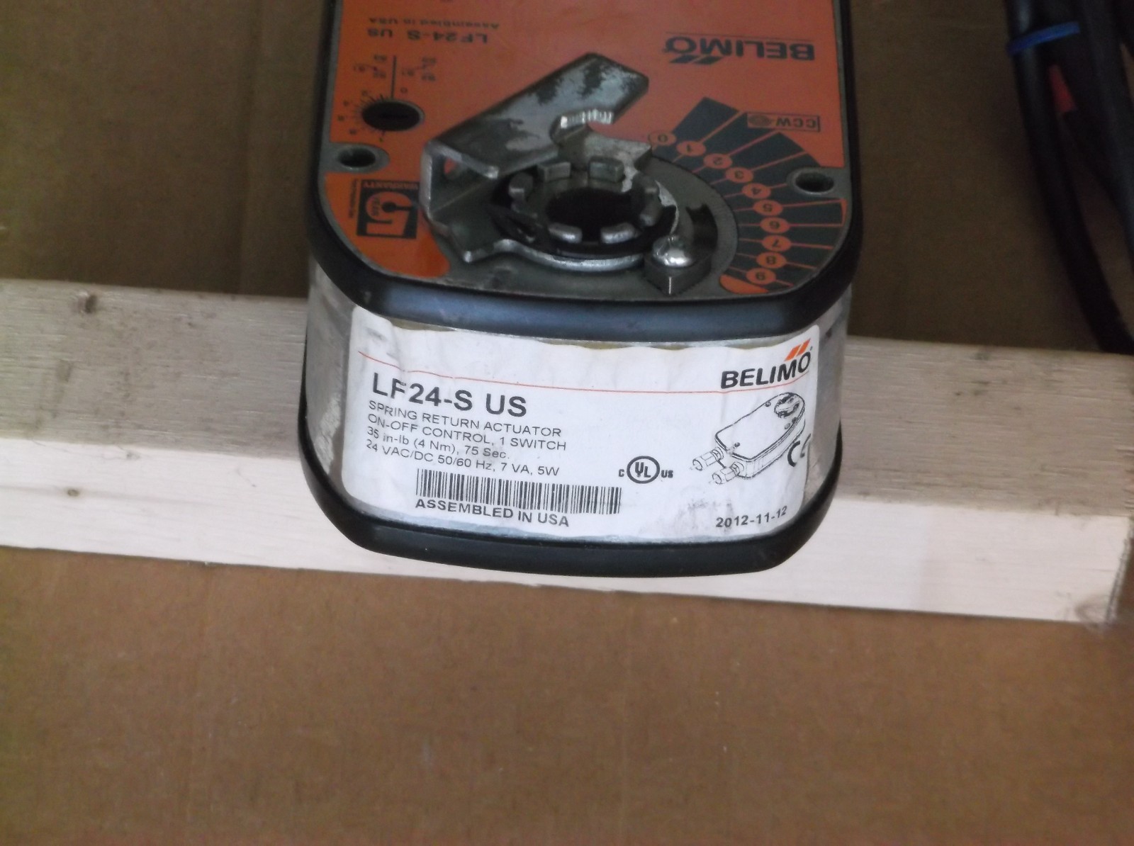 Belimo LF24-S US Spring Return Actuator 24V AC/DC NEW no box