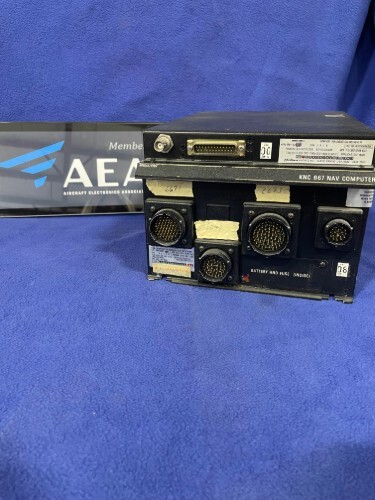 BENDIX/KING KNR 620, KNC 667 NAV COMPUTER W RECIEVER PN 066-4011-48, 066-1126-00