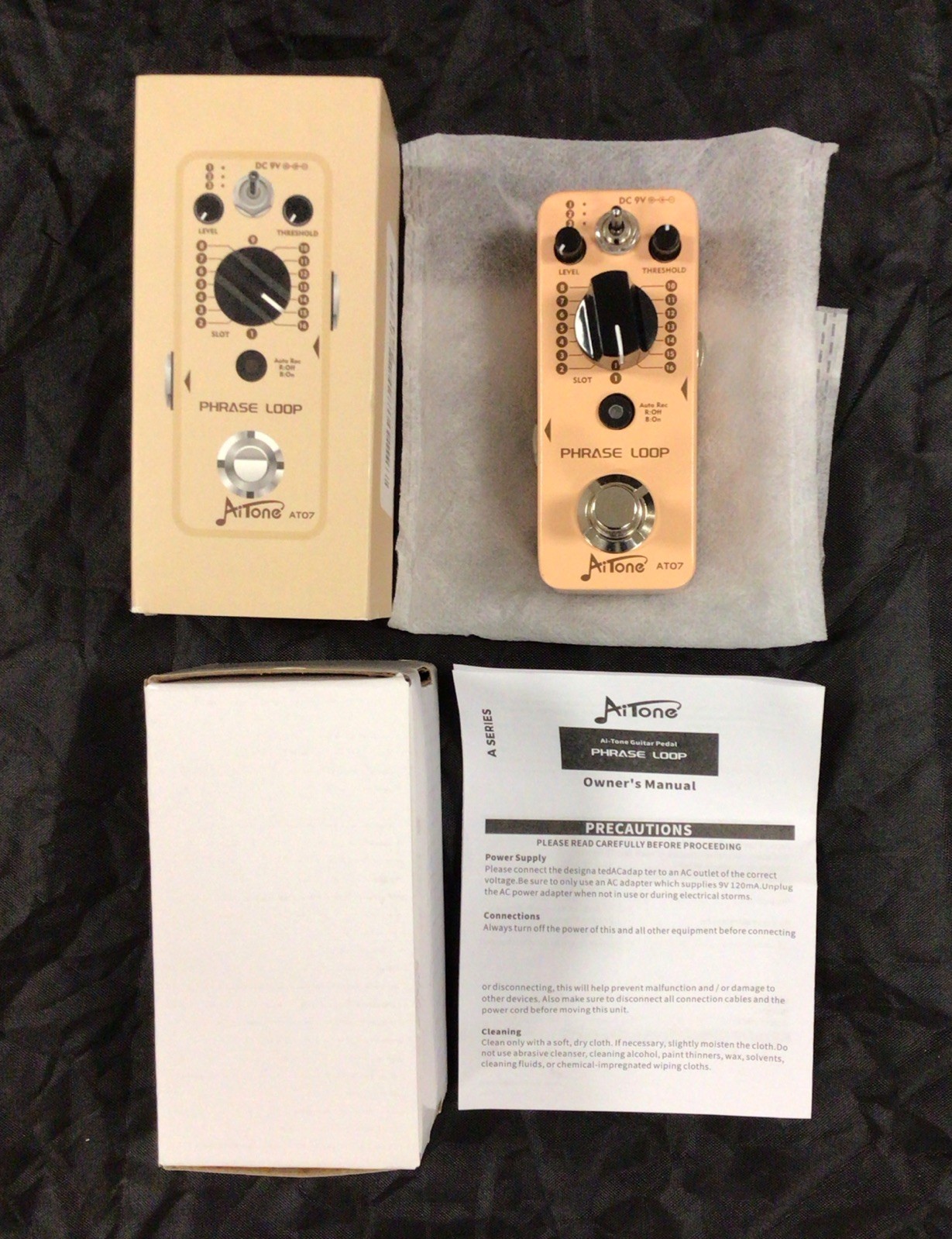 Aitone Phrase Killer Looper Pedal - AT-07- New