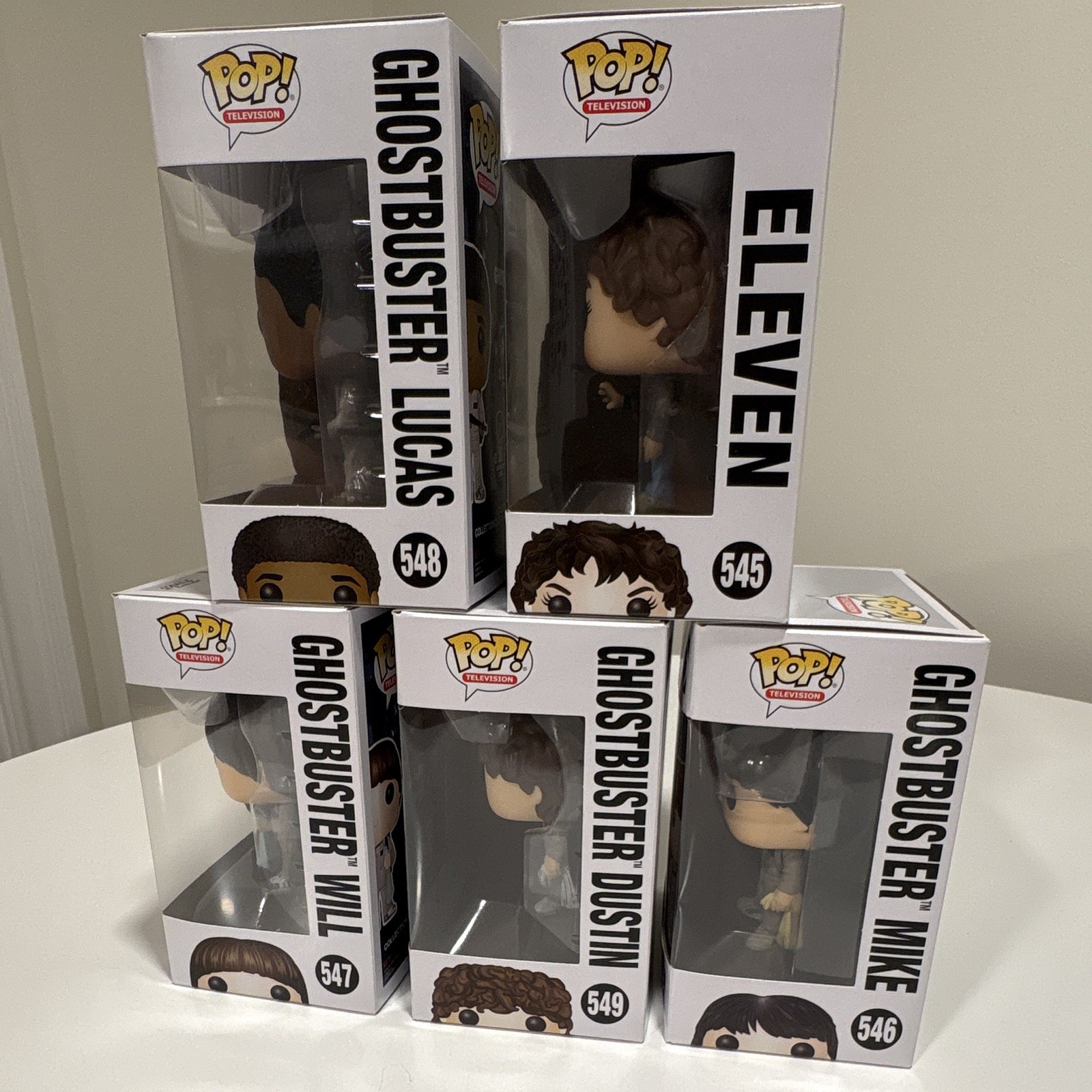 Funko Pop! Stranger Things S2 Ghostbusters 5-Pack Mixed Lot