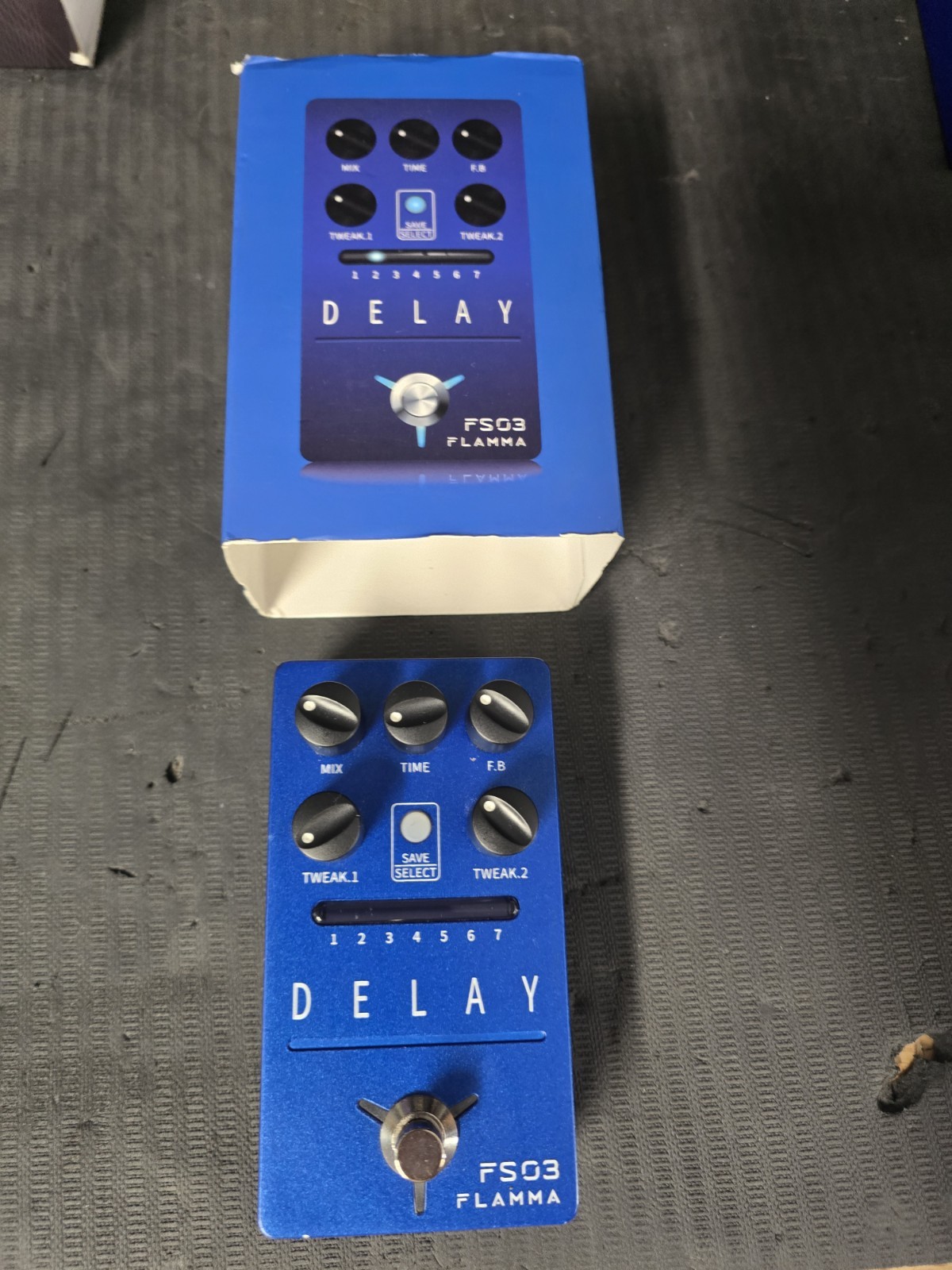 FLAMMA FS03 Delay Pedal  Tested & Works