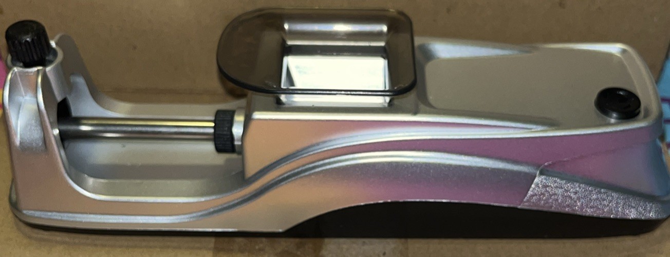 Electric Cigarette Rolling Machine / Silver Automatic Roller 🚬 New