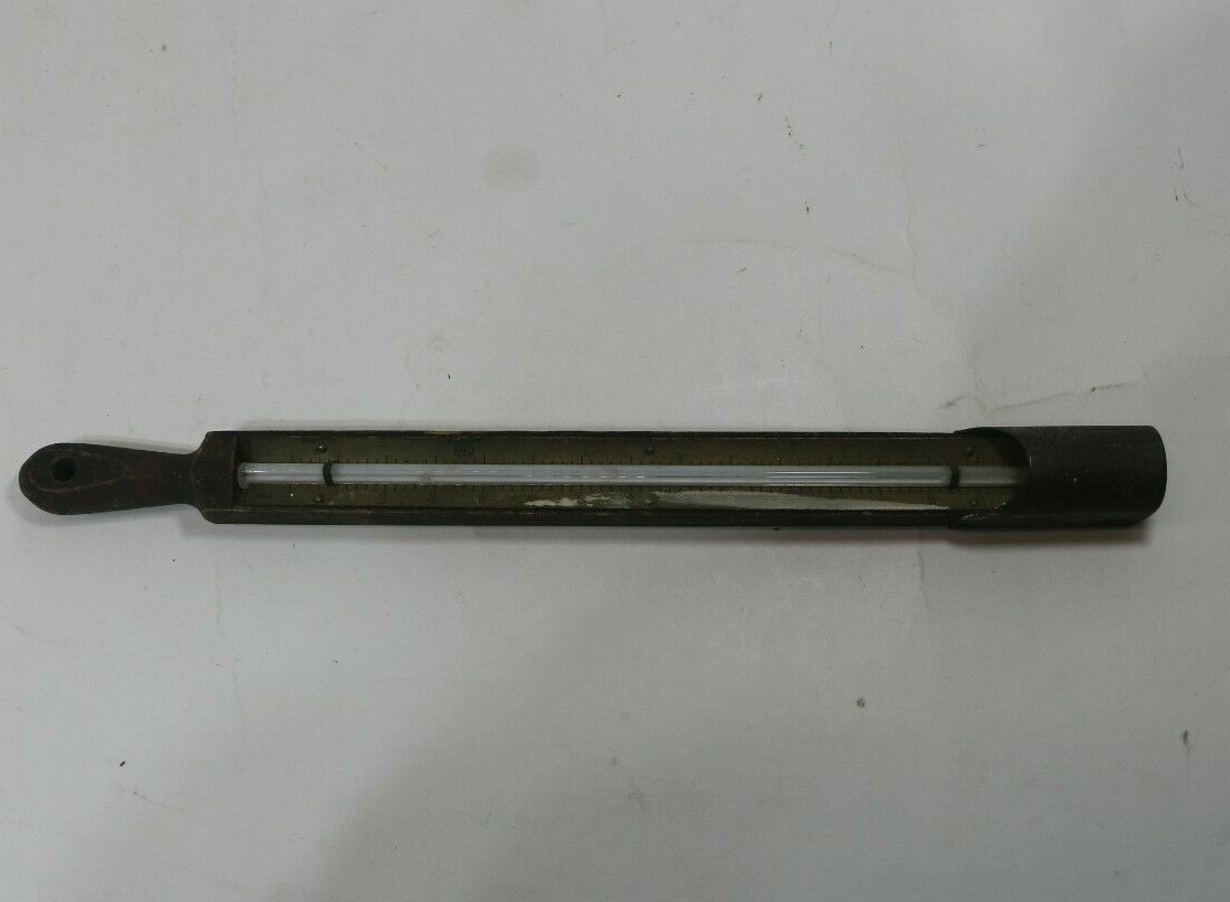 Antique Vintage TAG Thermometer Brewer, Beer Maker  USA