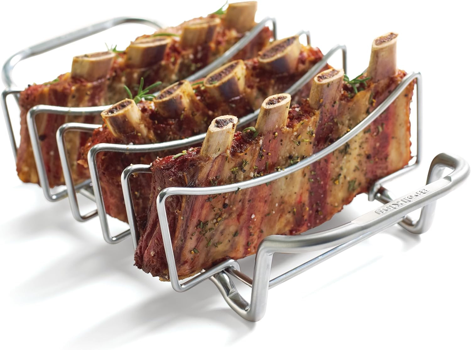 62602 Stainless Steel Rib Rack and Roast Support