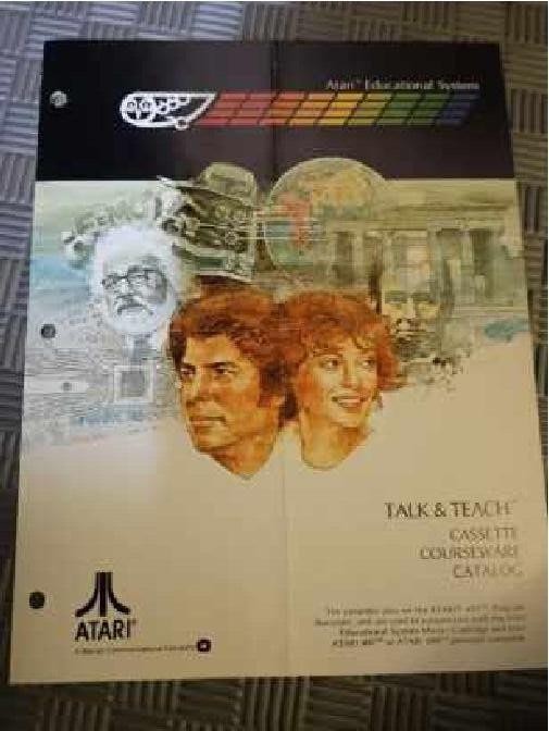 TALK & TEACH Manual for Atari