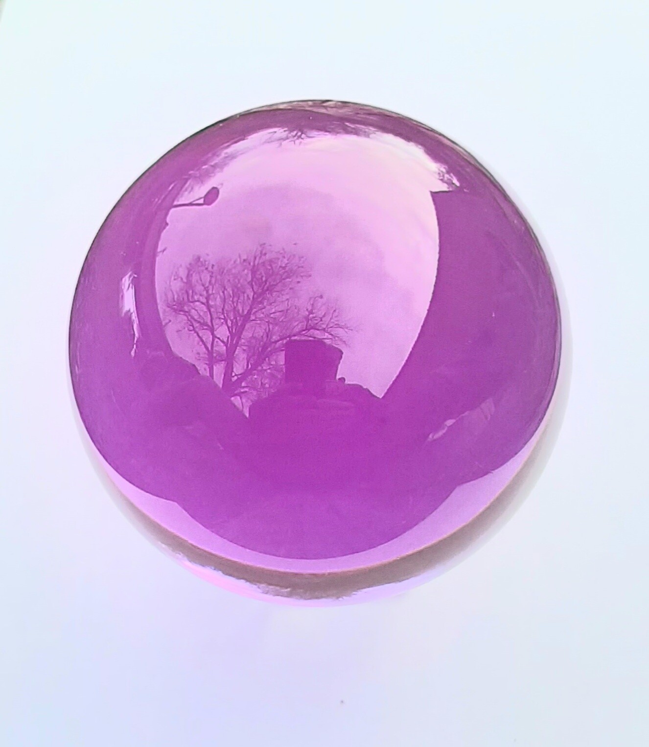 Acrylic Contact Juggling Balls 76mm - Multi/Single Ball Performance - 8 Colors!