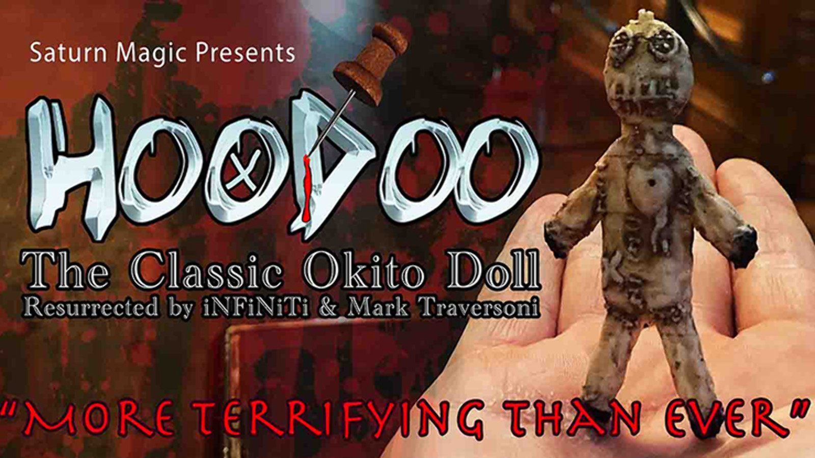 HOODOO - Haunted Voodoo Doll (Gimmicks and Online Instructions) by iNFiNiTi and