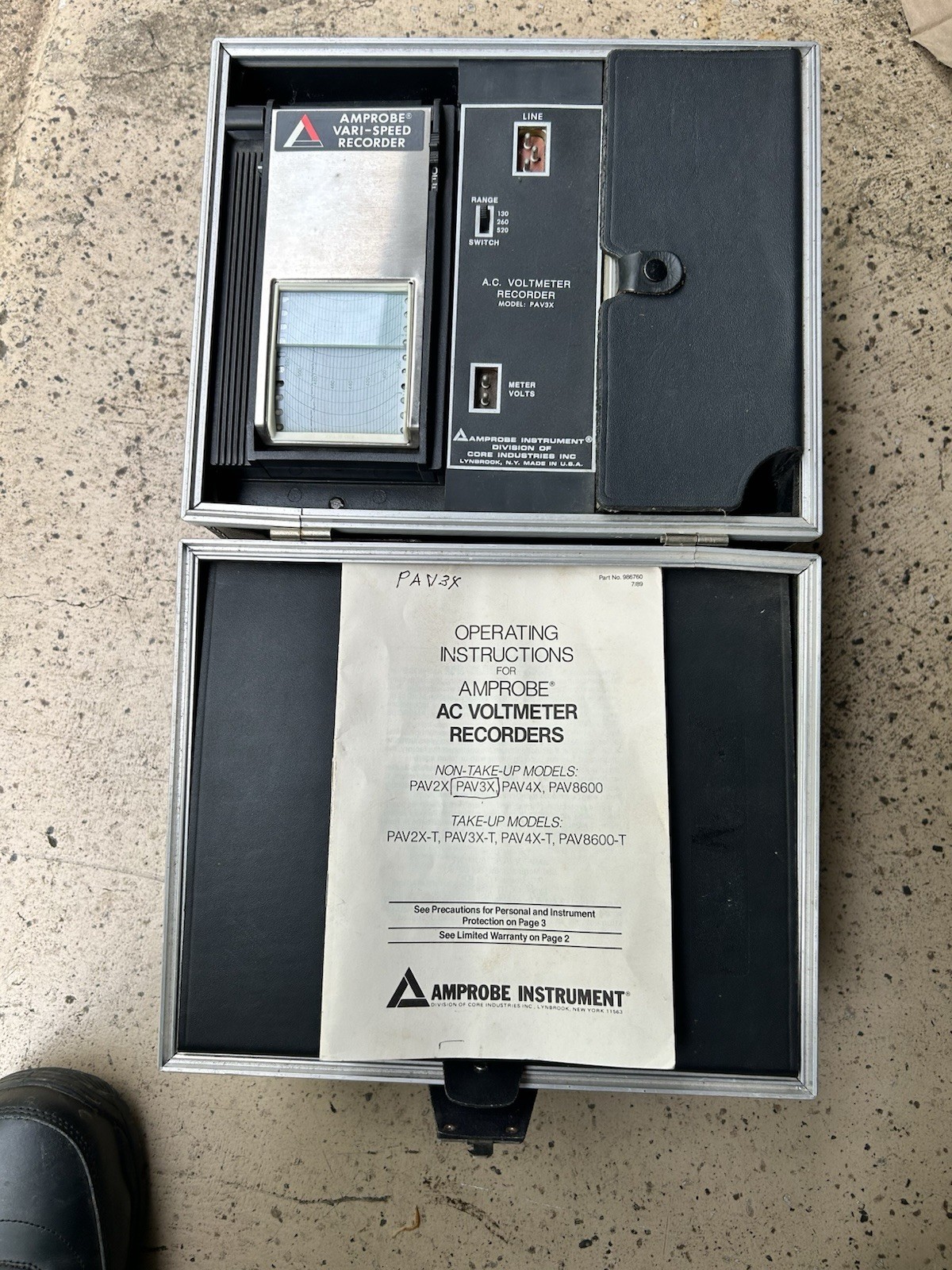 Amprobe Instruments AC Volt Meter Recorder