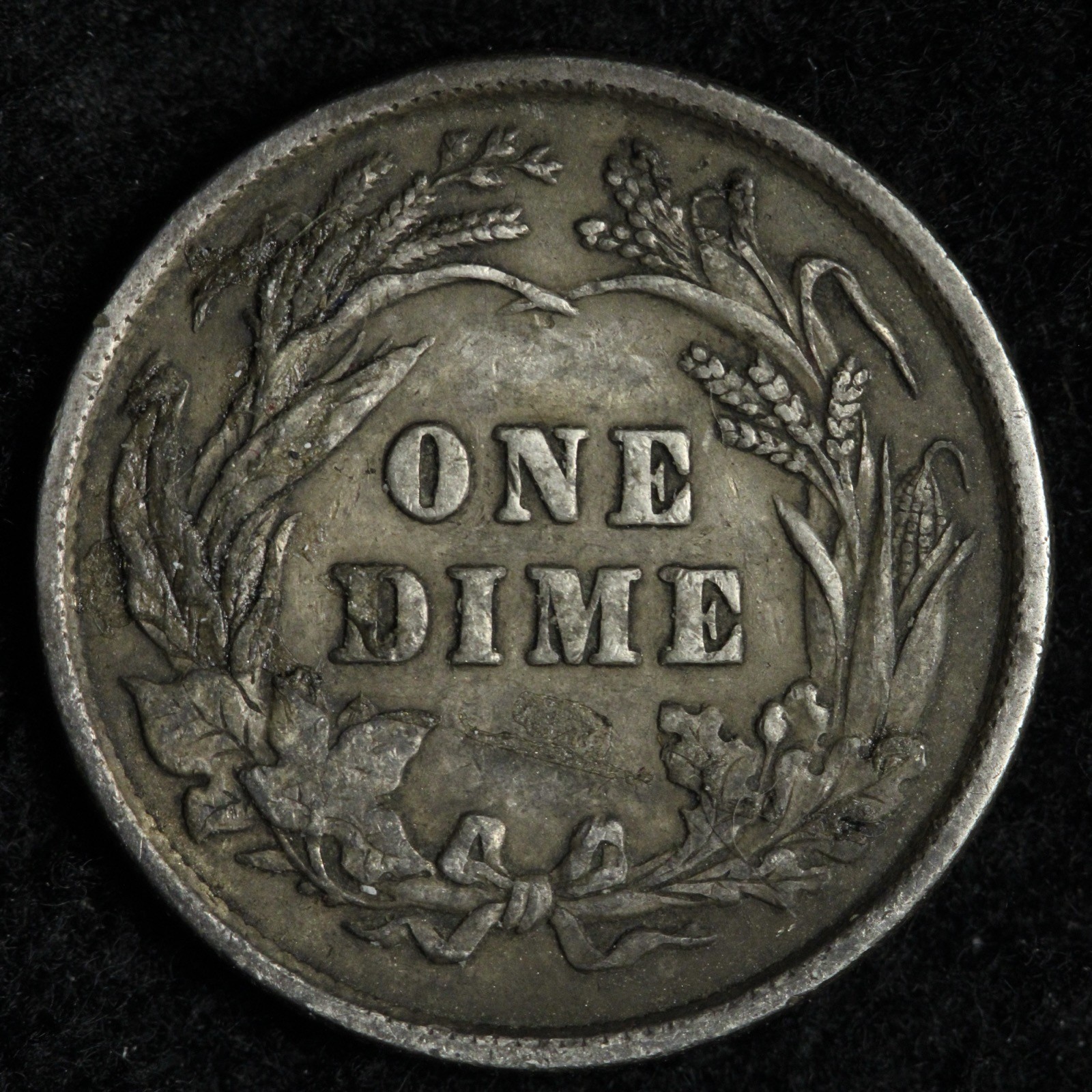 1897 Barber Silver Dime XF+ E278 WIM