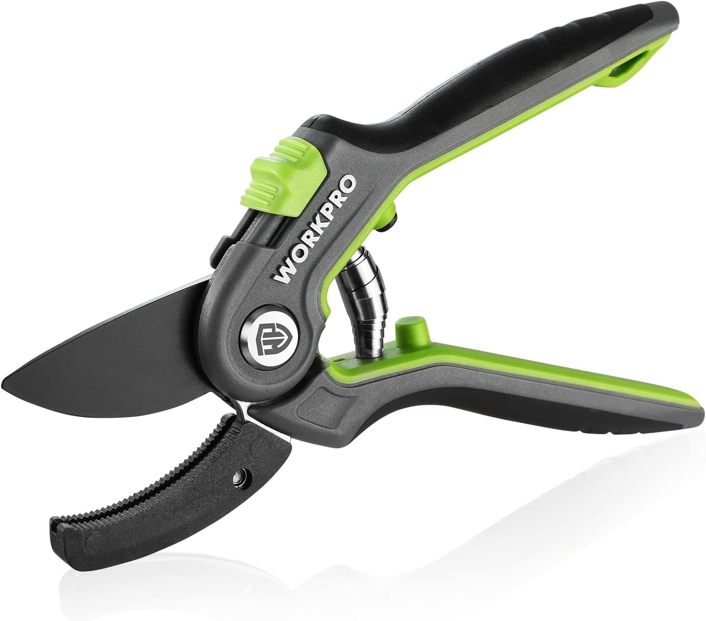 WORKPRO Anvil Pruning Shears, 8’’ Professional Gardening Balck,green,grey