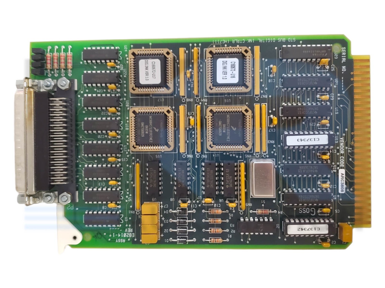 Goss E82014-1 Digital Ink Controller Printed Circuit Board