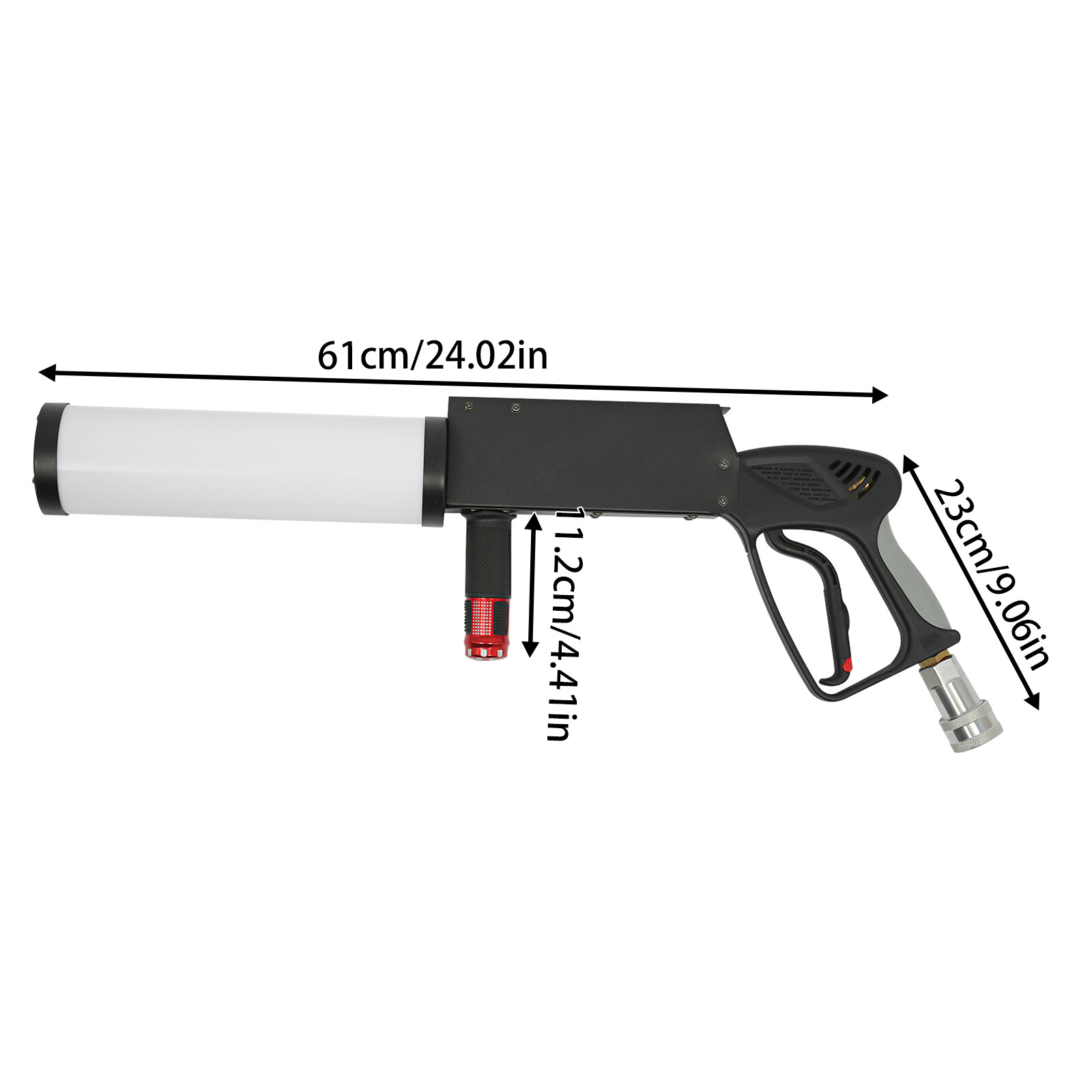 Night club Bar Party RGB Led DJ Stage Co2 Jet Machine Effect Fogger Smoke Gun US