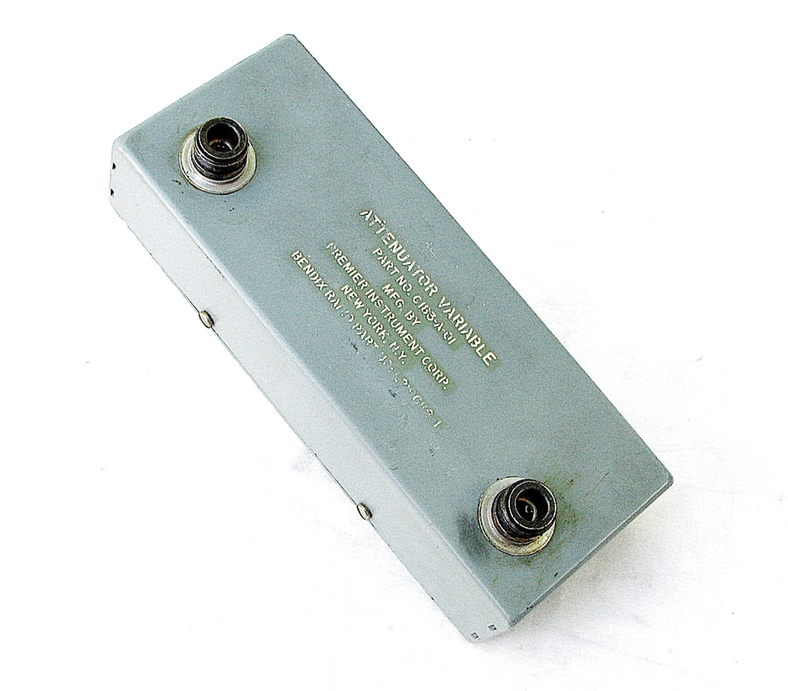 Premier Instruments Attenuator Bendix Radio Variable C163-A-01 Microwave Compon