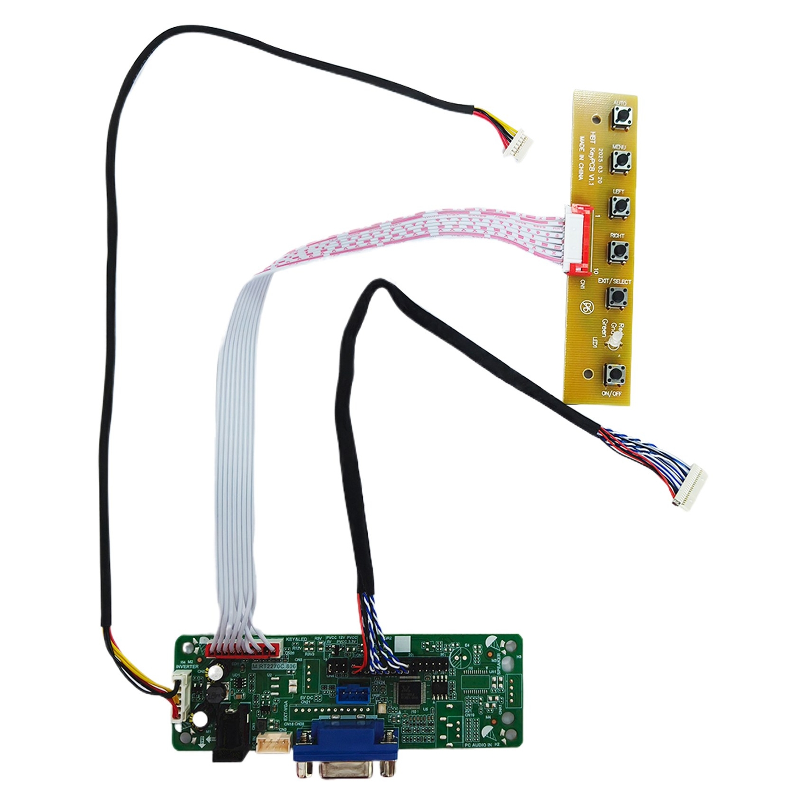 VGA LCD Controller Board RT2270 For 10.4inch 1024X768 TX26D211VM0BAA LCD Panel